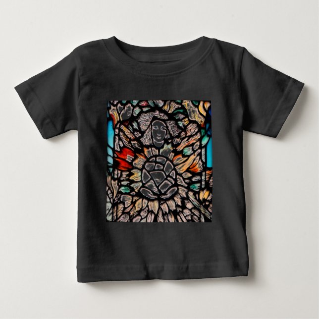 Meditation in Farben Baby T-shirt (Vorderseite)