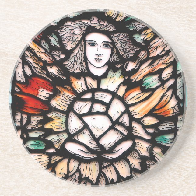 Meditation in Farben. Getränkeuntersetzer (Vorne)