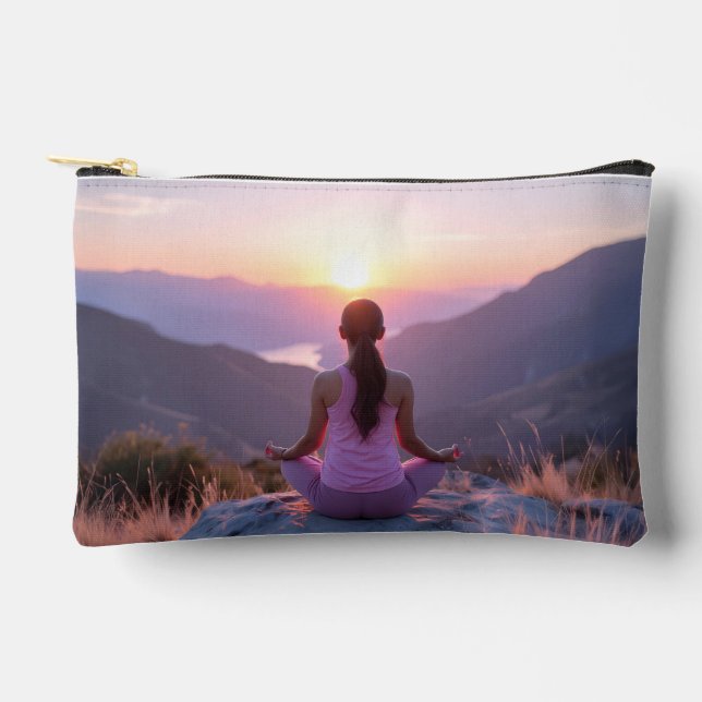 Meditation - Inner Balance - Yoga Zubehörtasche (Vorderseite)