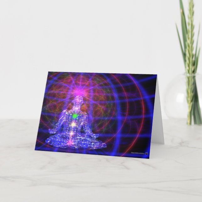 Meditation Karte (Vorderseite)