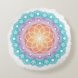 Meditation Kissen Mandala Samen des Lebens