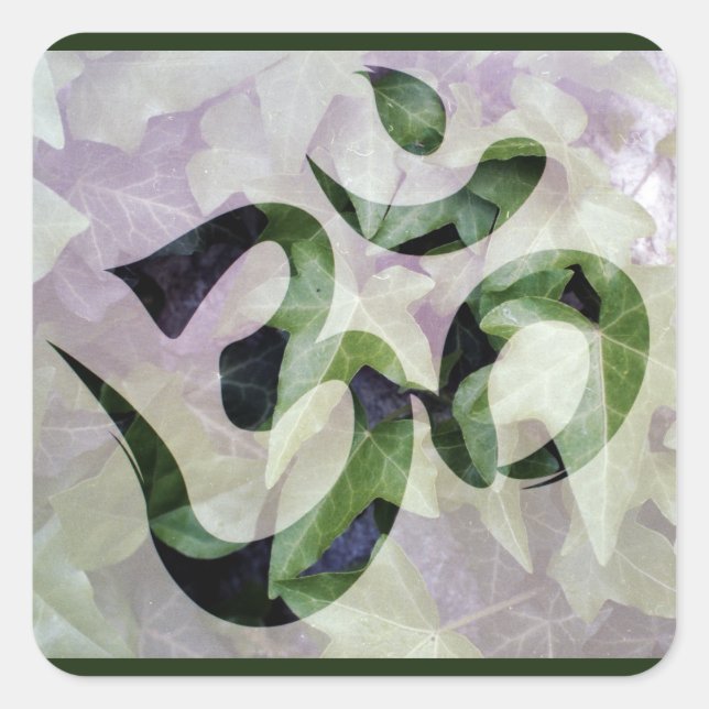 Meditation om Aufkleber (Vorderseite)