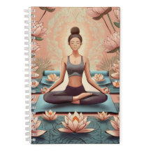 Méditation Parmi Le Journal Des Fleurs De Lotus