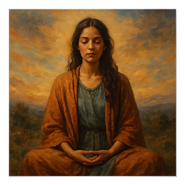 Meditation Poster (Vorderseite)