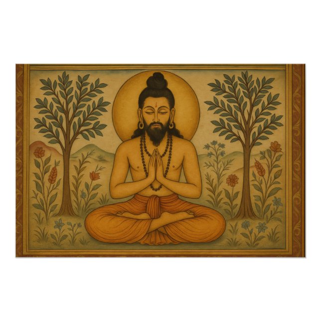 Meditation Poster (Vorderseite)