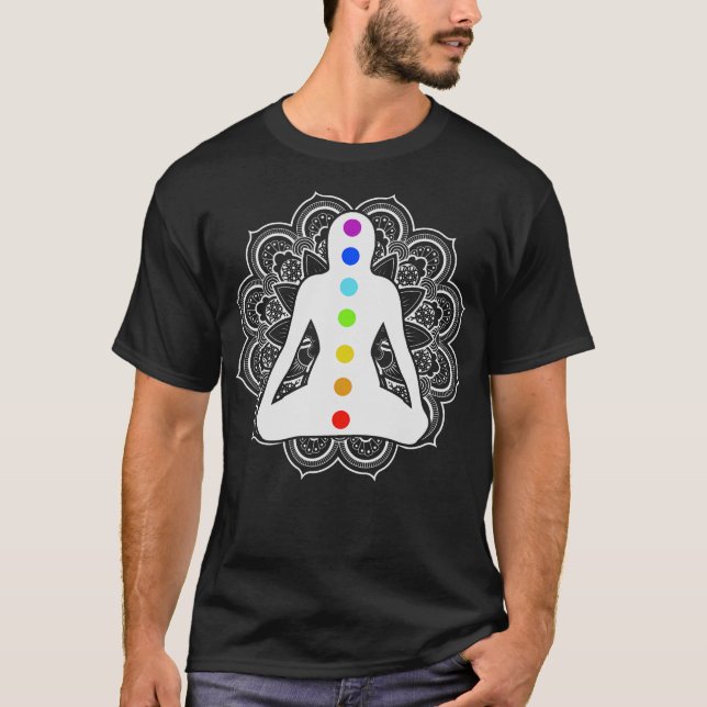 Meditation S2 Chakra Chakras (40) T-Shirt (Vorderseite)