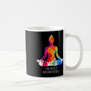 Meditation Schwer Meditierte Yoga  Kaffeetasse