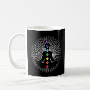 Meditation Seven Chakras Yoga Kaffeetasse