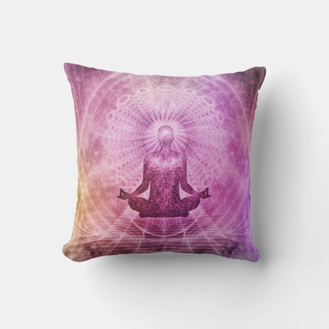 Meditation Spirituelle "New Age" Kissen (Vorderseite)