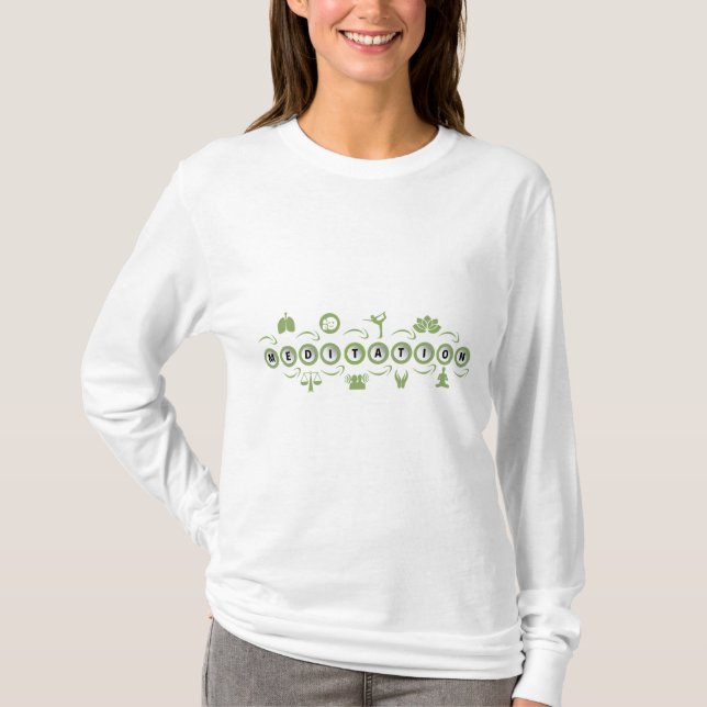 Meditation T-Shirt (Vorderseite)