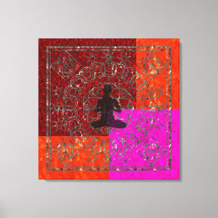 Méditation - Toile Enveloppée