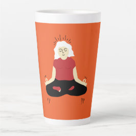 Méditation transcendante Grande Mug de café