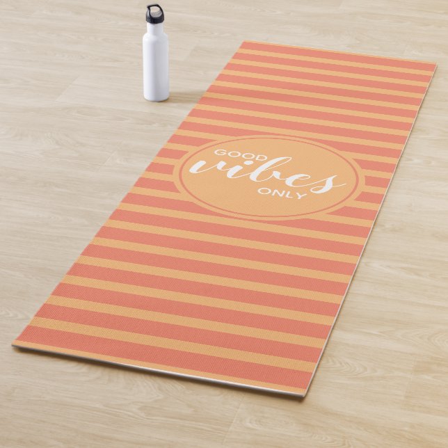 Meditation Übung Fitness Gute Vibes nur Yogamatte (Beispiel)