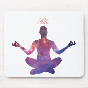 Meditation und Frieden Mousepad