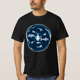 Meditation unter Wasser | Schwimmen mit Haien T-Shirt