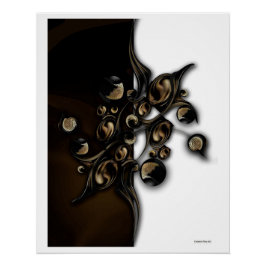 "Meditation v Dimension", Glossy Poster