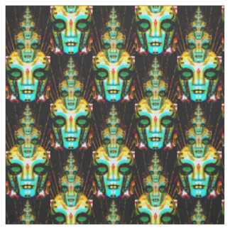 Meditation von Shiva (54" Breite) Gewebe Stoff