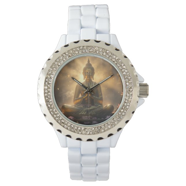 MEDITATION - YOGA - CARPE DIEM ARMBANDUHR (Vorderseite)