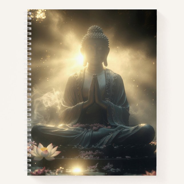 MEDITATION - YOGA - CARPE DIEM NOTIZBUCH (Vorderseite)