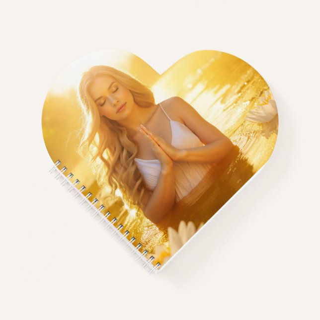 MEDITATION - YOGA -- CARPE DIEM NOTIZBUCH (Vorderseite)