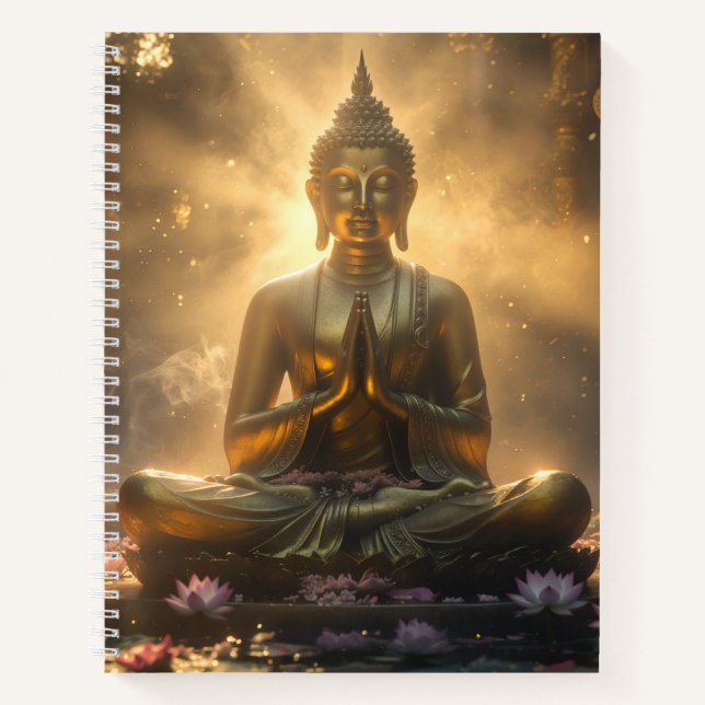 MEDITATION - YOGA - CARPE DIEM NOTIZBUCH (Vorderseite)