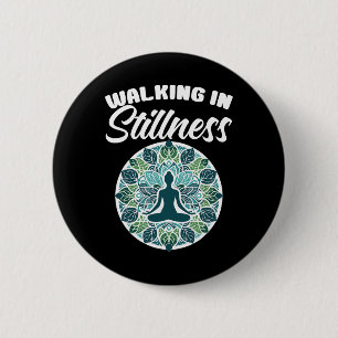 Meditation Yoga Liebhaber Anleitung Gehen in Still Button