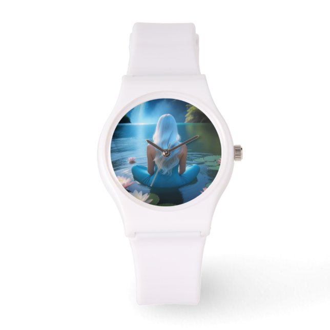 MEDITATION - YOGA - WELLNESS - CARPE DIEM ARMBANDUHR (Vorderseite)