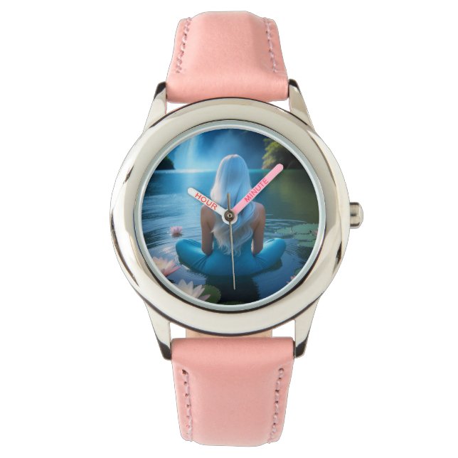 MEDITATION -YOGA - WELLNESS - CARPE DIEM ARMBANDUHR (Vorderseite)