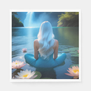 MEDITATION - YOGA - WELLNESS - CARPE DIEM SERVIETTE