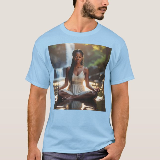 MEDITATION - YOGA - WELLNESS - CARPE DIEM T-Shirt (Vorderseite)