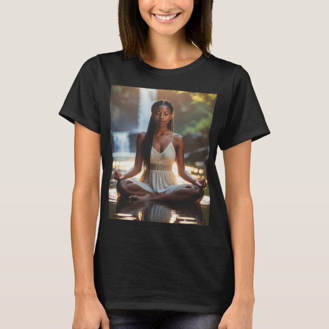 MEDITATION - YOGA - WELLNESS - CARPE DIEM T-Shirt (Vorderseite)