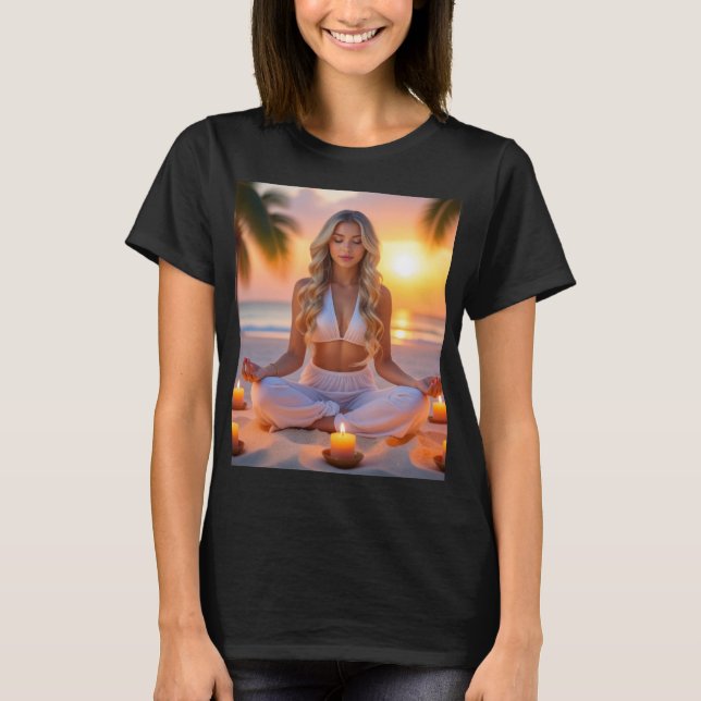 MEDITATION - YOGA - WELLNESS - CARPE DIEM T-Shirt (Vorderseite)