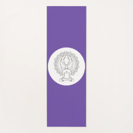 Meditation. Yogamatte