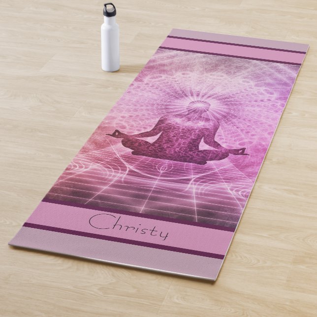 Meditation Yogamatte (Beispiel)