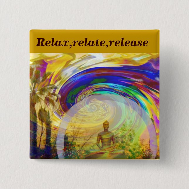 Meditationen und Farben_ Button (Vorderseite)
