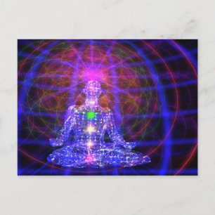 MeditationMan Postcard Postkarte
