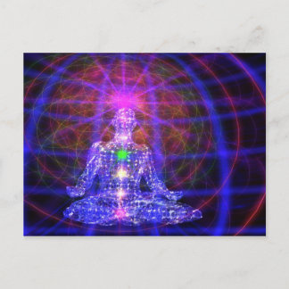 MeditationMan Postcard Postkarte