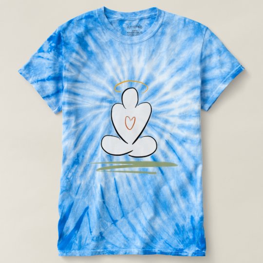 Meditations-Mann-Harmonie-Krawatten-T - Shirt