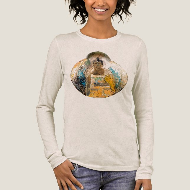 Meditations-T-Shirt Tri-Blend Shirt (Vorderseite)