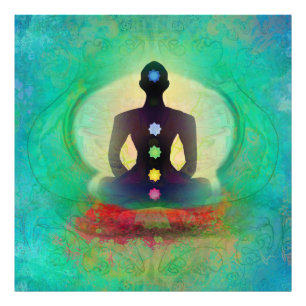 Meditations-Yoga-Foto-Vergrößerung Fotodruck