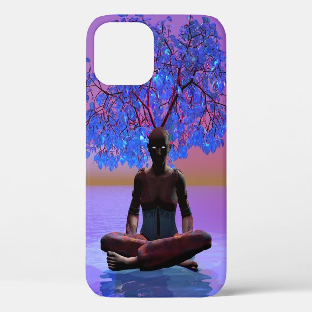 Meditationsbaum Case-Mate iPhone Hülle (Rückseite)