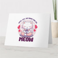Meditationskatze - Kawaii-Katze