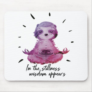Meditationslatte Mousepad