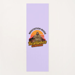 Meditationsmodus Belastbarkeit aktiviert Bigfoot-K Yogamatte