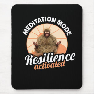 Meditationsmodus Bigfoot Belastbarkeit aktiviert Mousepad