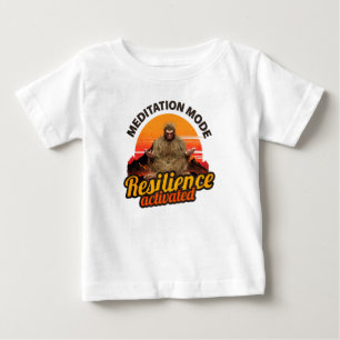 Meditationsmodus: Resilienz aktiviert Bigfoot Baby T-shirt