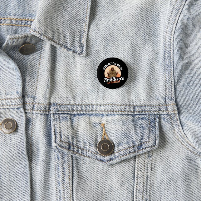 Meditationsmodus: Resilienz aktiviert Bigfoot Button (Beispiel)