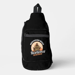 Meditationsmodus: Resilienz aktiviert Bigfoot Crossbody Bag