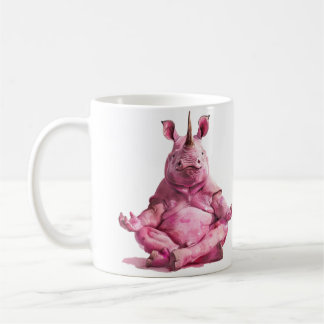 Meditationsrosa Rhino Kaffeetasse