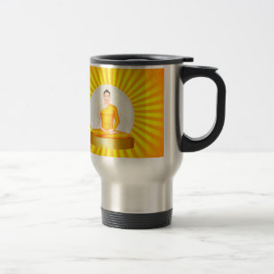 Méditer Bouddha voyage mug